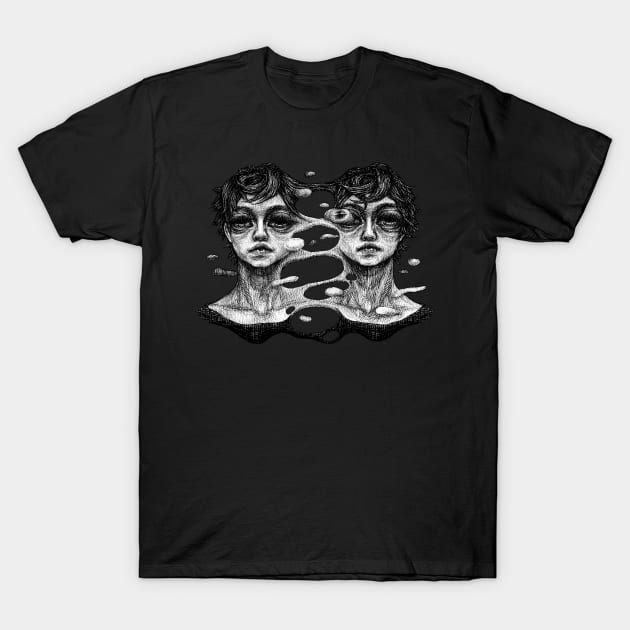 Division T-Shirt by Faded Iris